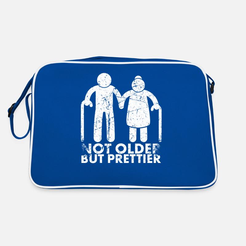 Not Older, But Prettier For Old Age Retro Bag