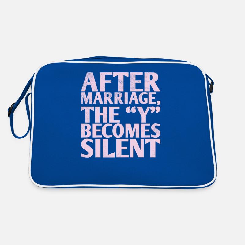 Après le mariage, le « y » devient un dessin silencieux Sac Retro
