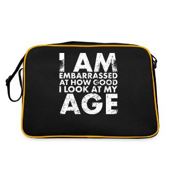 I'm embarrassed at how well I use my for grow - Retro Bag - black/gold - Back