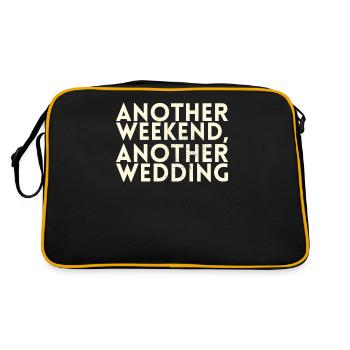 Another weekend, another wedding for - Retro Bag - black/gold - Back