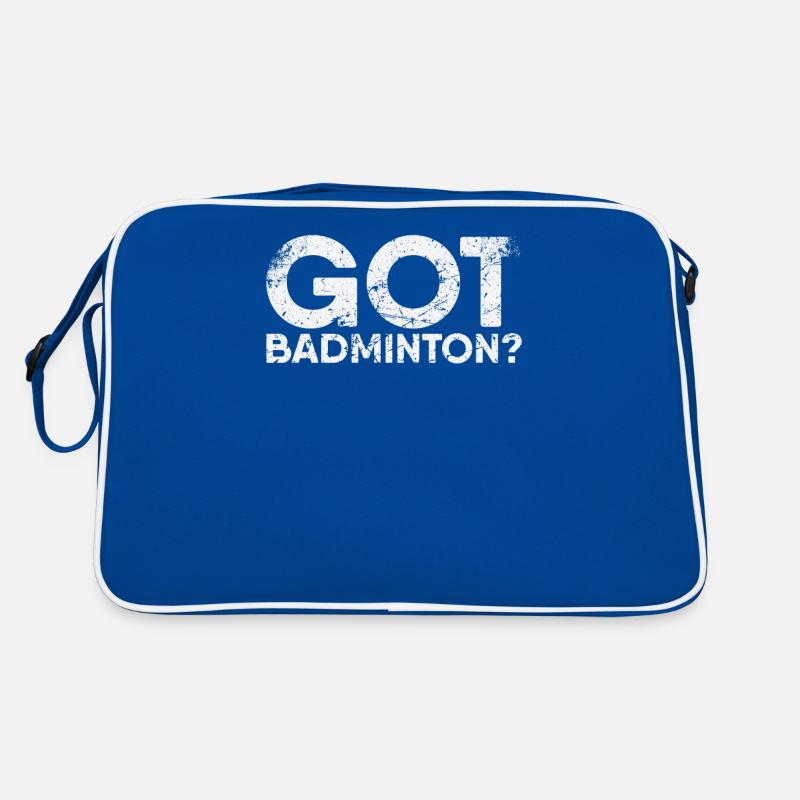 Vous avez du badminton pour les joueurs de badminton ou de badminton Sac Retro