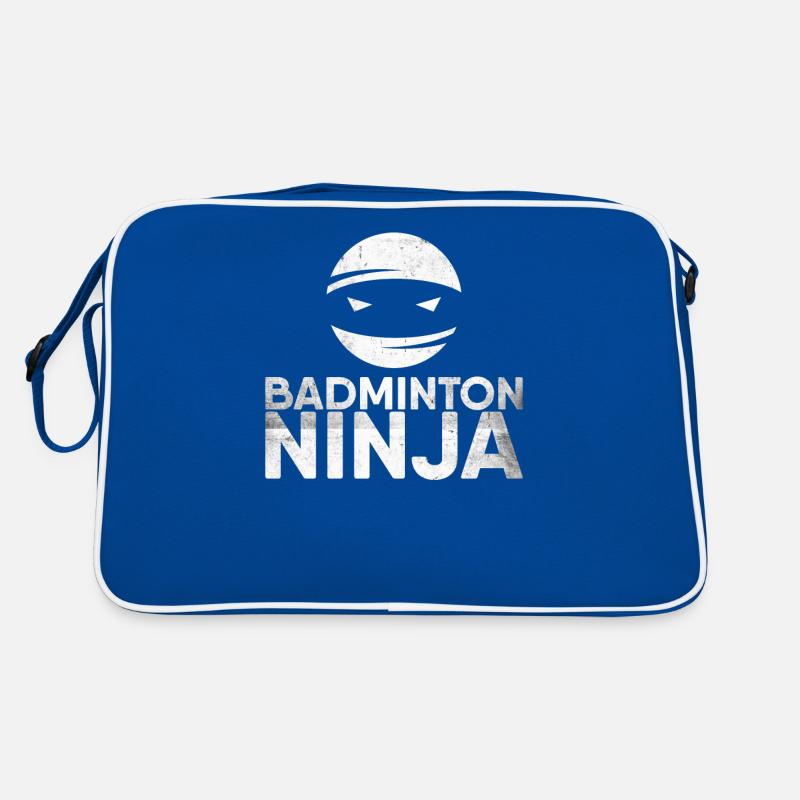 Badminton Ninja for badminton players or Retro Bag