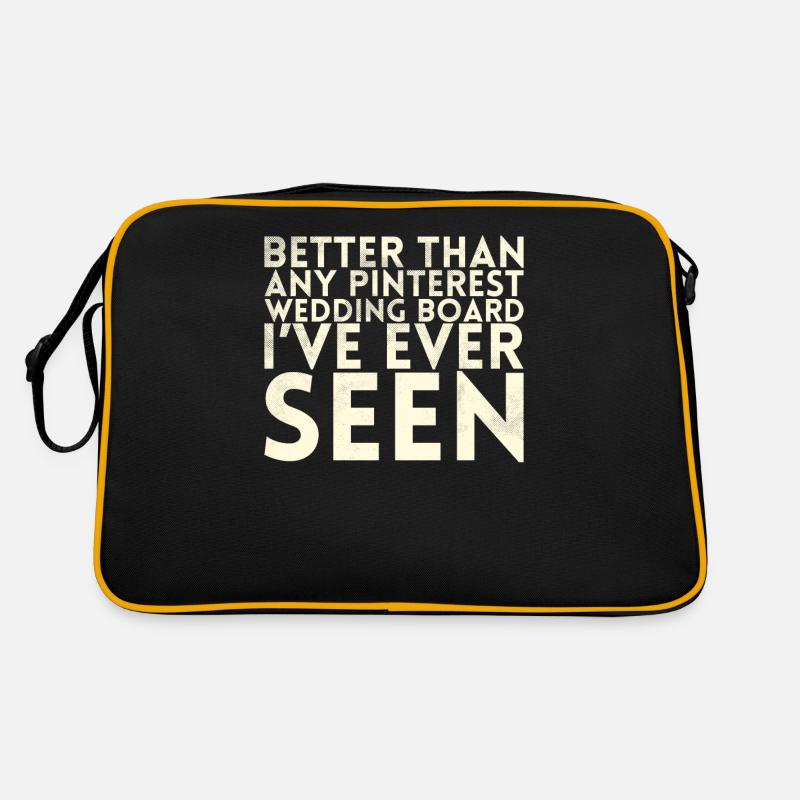 Mieux que n’importe quel tableau de mariage Pinterest I Sac Retro
