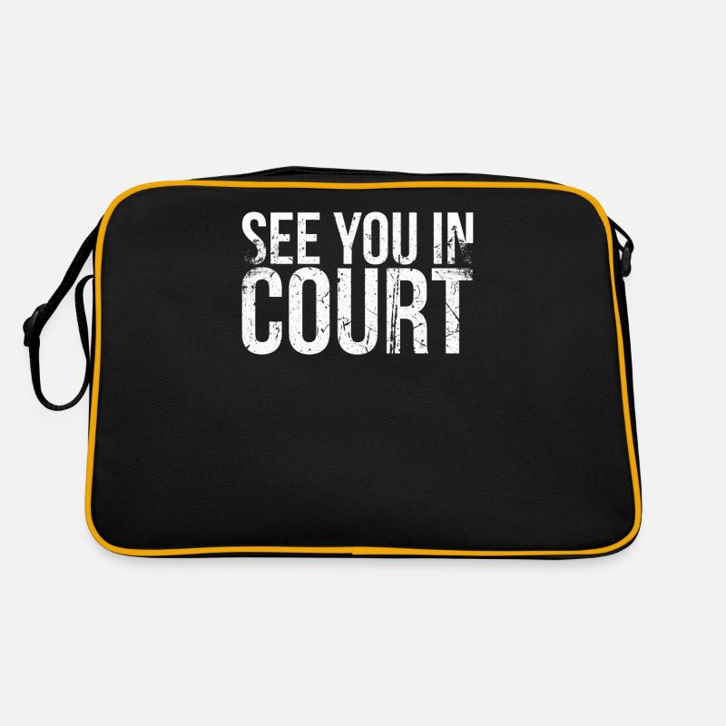 Rendez-vous sur le terrain pour les joueurs de badminton Sac Retro