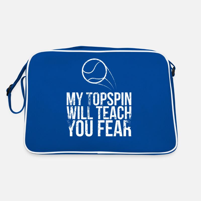 My Topspin Will Teach You Design For Retro Bag