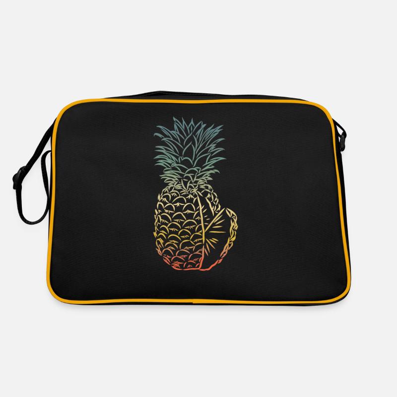 Pineapple design For beach lovers Pineapple Retro Bag