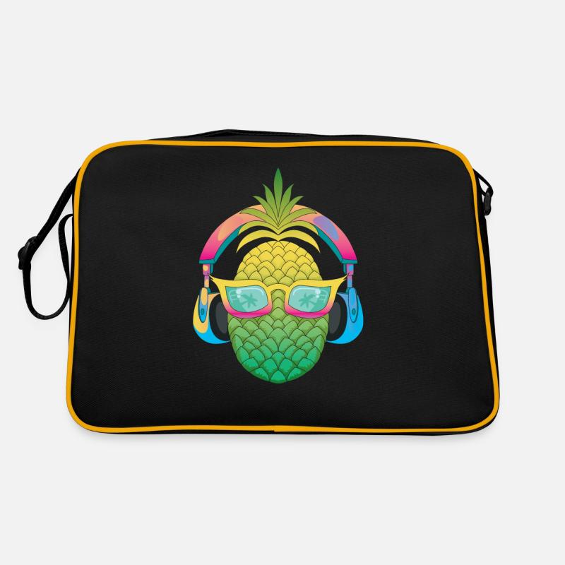 Pineapple design For beach lovers Pineapple Retro Bag