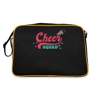 Conception de Cheer Squad pour Cheerleader Cheer Girls - Sac Retro - noir/or - Dos