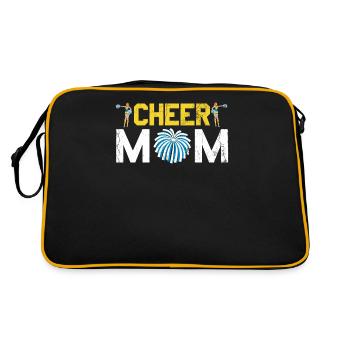 Cheer Mom Design pour les pom-pom girls Cheer - Sac Retro - noir/or - Dos