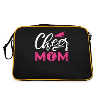 Cheer Mom Design pour les pom-pom girls Cheer - Sac Retro - noir/or - Dos