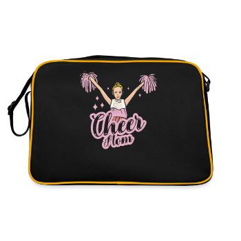 Cheer Mom Design pour les pom-pom girls Cheer - Sac Retro - noir/or - Dos