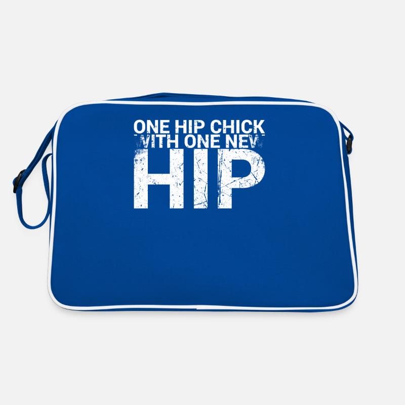 Ein Hüftküken Mit Einer Neuen Hüftfrau Retro Tasche