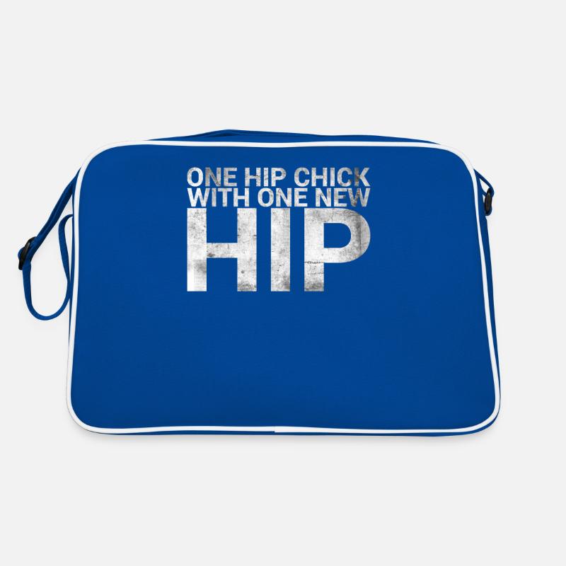A hip chick with a new hip woman Retro Bag