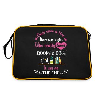 My Book smells Better than your Tablet - Retro Bag - black/gold - Back