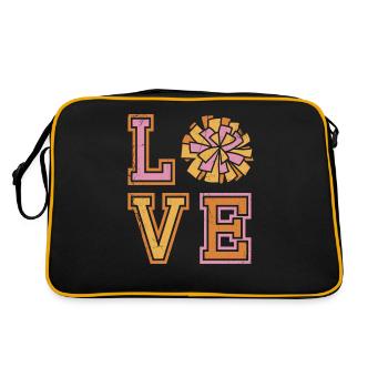 Love Design pour les pom-pom girls Cheer Girls - Sac Retro - noir/or - Dos