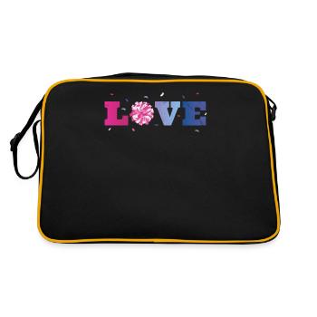 Love Design pour les pom-pom girls Cheer Girls - Sac Retro - noir/or - Dos