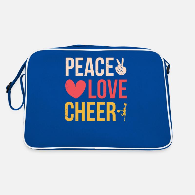 Peace Love Applause Design for Retro Bag