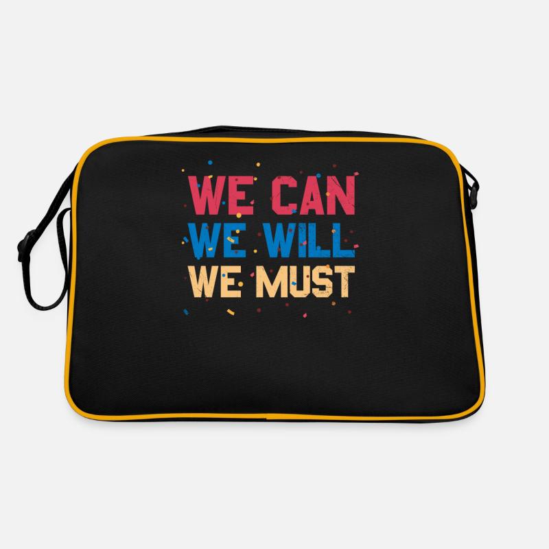 We can, we will, we have to Retro Bag