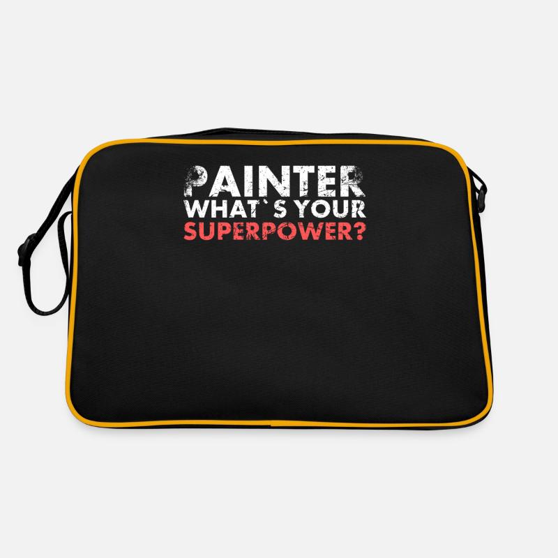 Painter What is your superpower design for Painter? Retro Bag