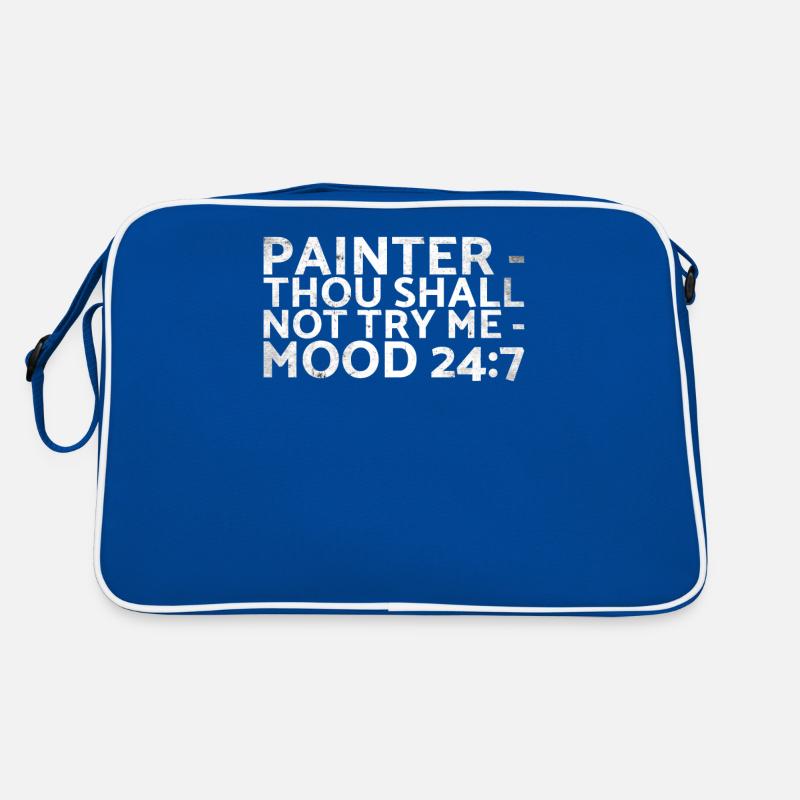 Painter_ Thou Soll Me_ Mood 24:7 Design Nicht Retro Tasche