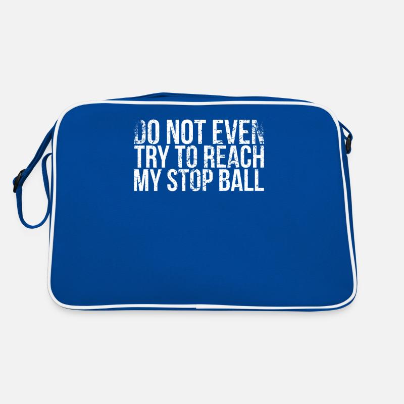 N’essayez même pas ma conception de balle d’arrêt Sac Retro