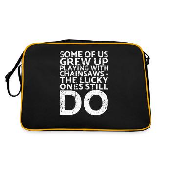 Certains d’entre nous ont grandi avec - Sac Retro - noir/or - Dos