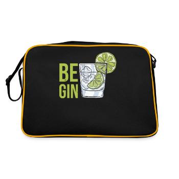 Be Begin - Retro Bag - black/gold - Back