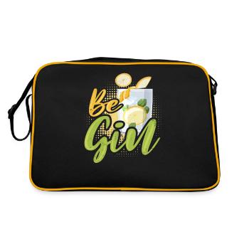 Getting started - Retro Bag - black/gold - Back