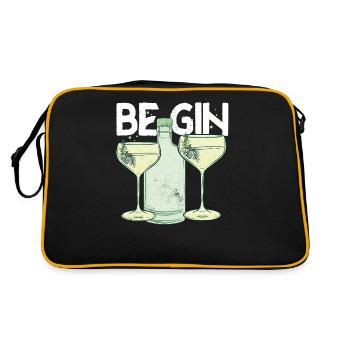 Be Begin - Retro Bag - black/gold - Back