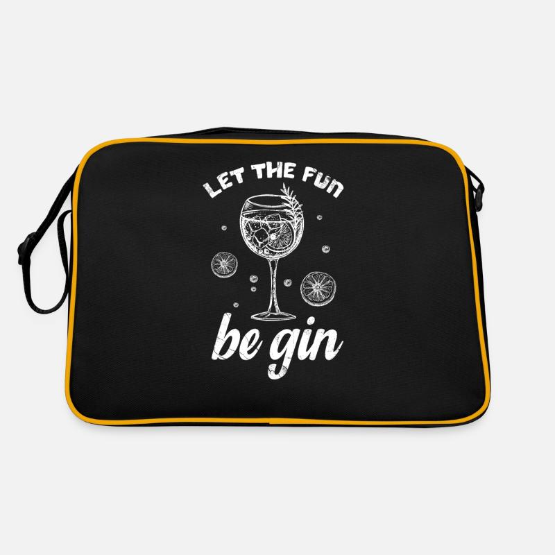 Que le plaisir soit gin Sac Retro