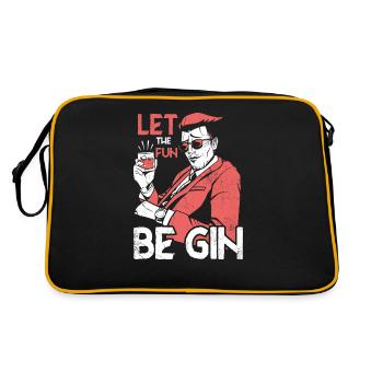Be Begin - Retro Bag - black/gold - Back