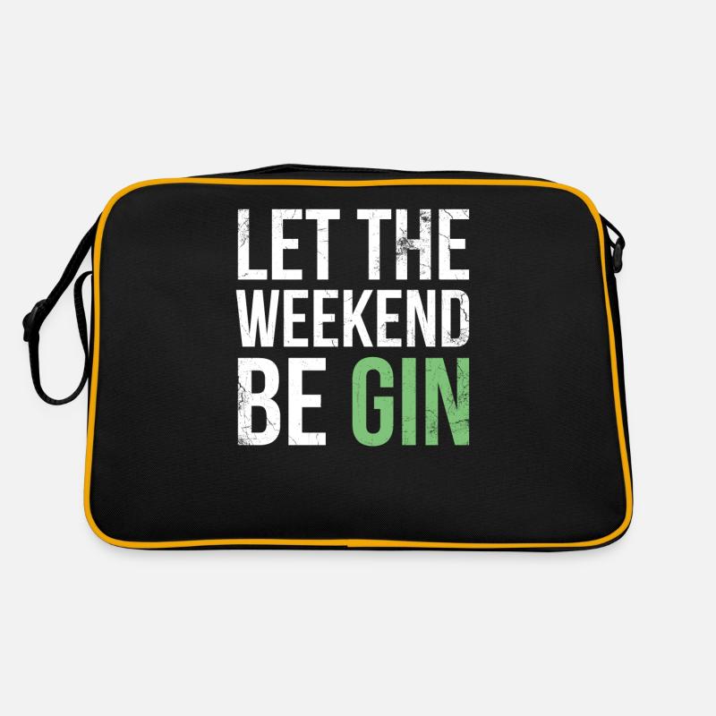Que le week-end soit gin Sac Retro