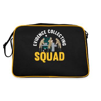 Evidence Collection Squad, Investigator - Retro Bag - black/gold - Back
