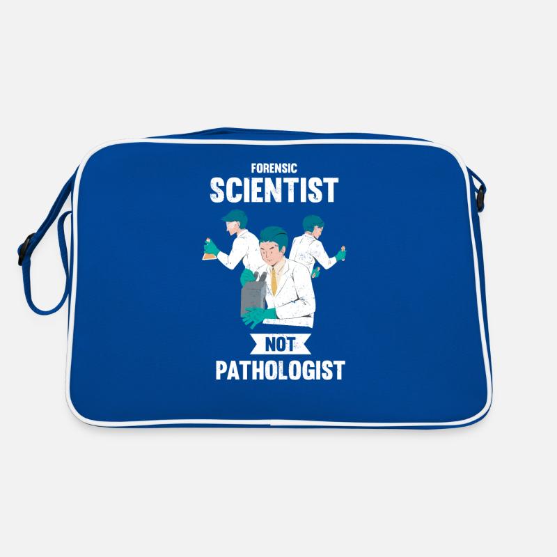 Forensiker Statt Pathologe, Ermittler Retro Tasche