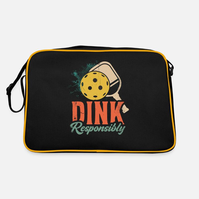 Life is amazing, Pickleball does it Retro Bag