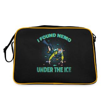 I found Nemo Under The Ice, Ice Diver - Retro Bag - black/gold - Back
