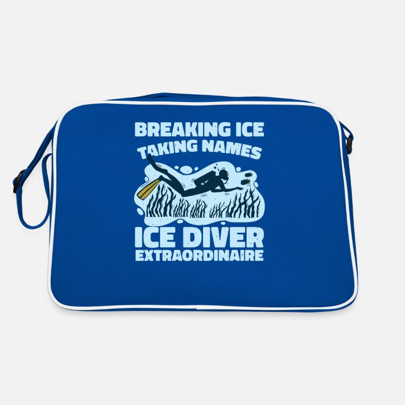 Eis Brechen Namen Nehmen, Eistaucher Retro Tasche