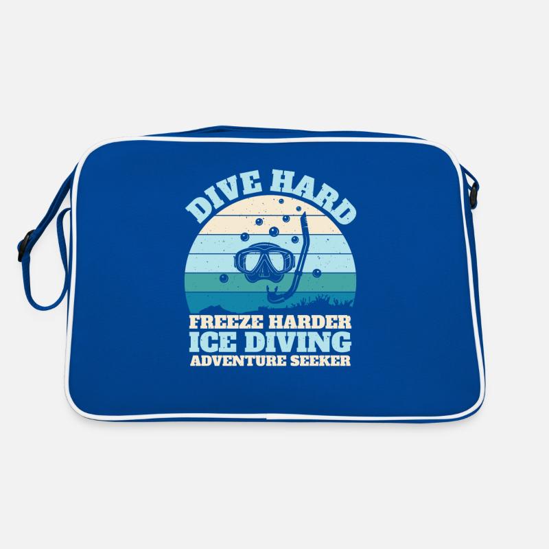 Dive Hard Freezy Harder, Eistaucher Retro Tasche