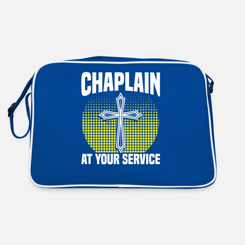Pasteur à votre service, aumônier Sac Retro