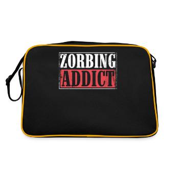 Zorbing Addict, Zorbing - Sac Retro - noir/or - Dos