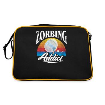Zorbing Addict, Zorbing - Sac Retro - noir/or - Dos