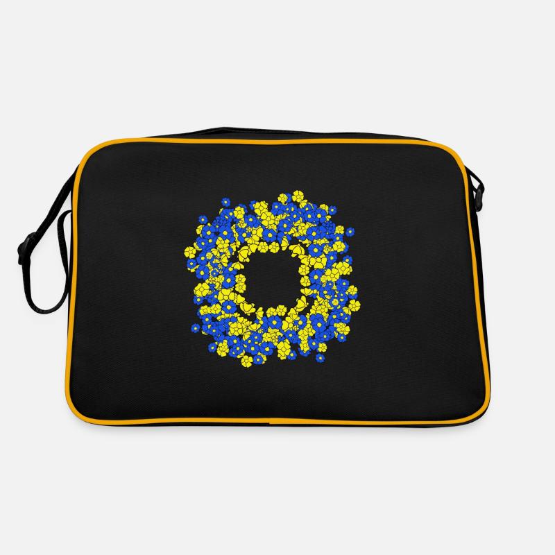 Couronne florale Fleur florale d’été Sac Retro