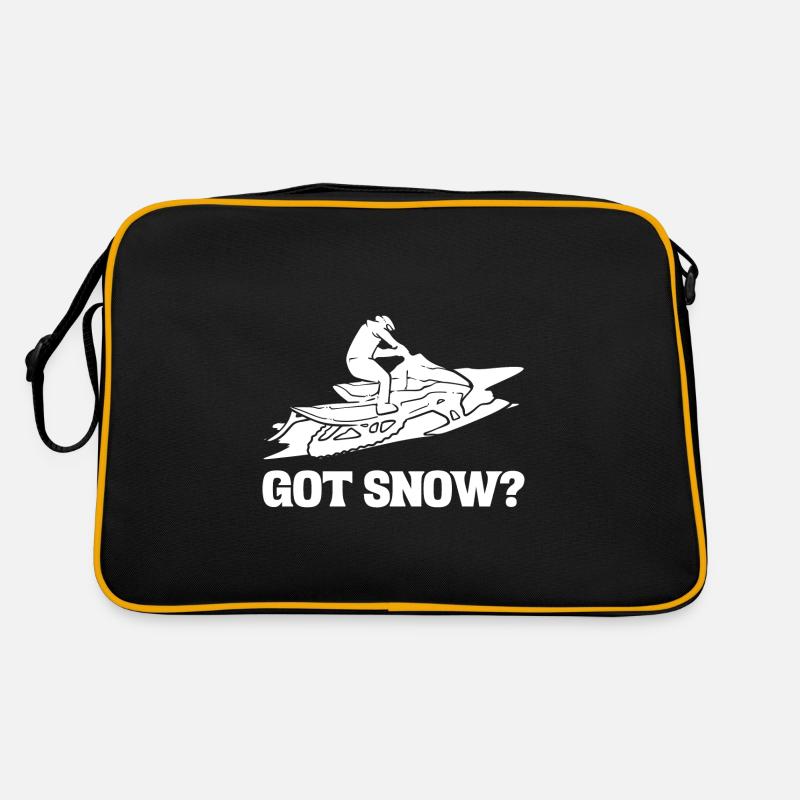 Vous avez de la neige? Glisseur Sac Retro