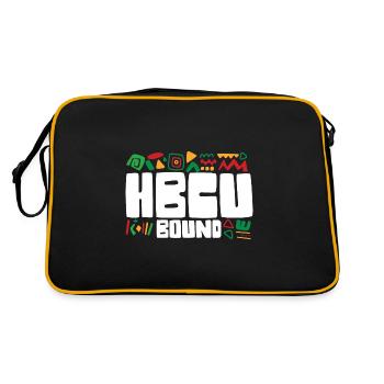 HBCU Bound Student Historically Black College - Retro Bag - black/gold - Back