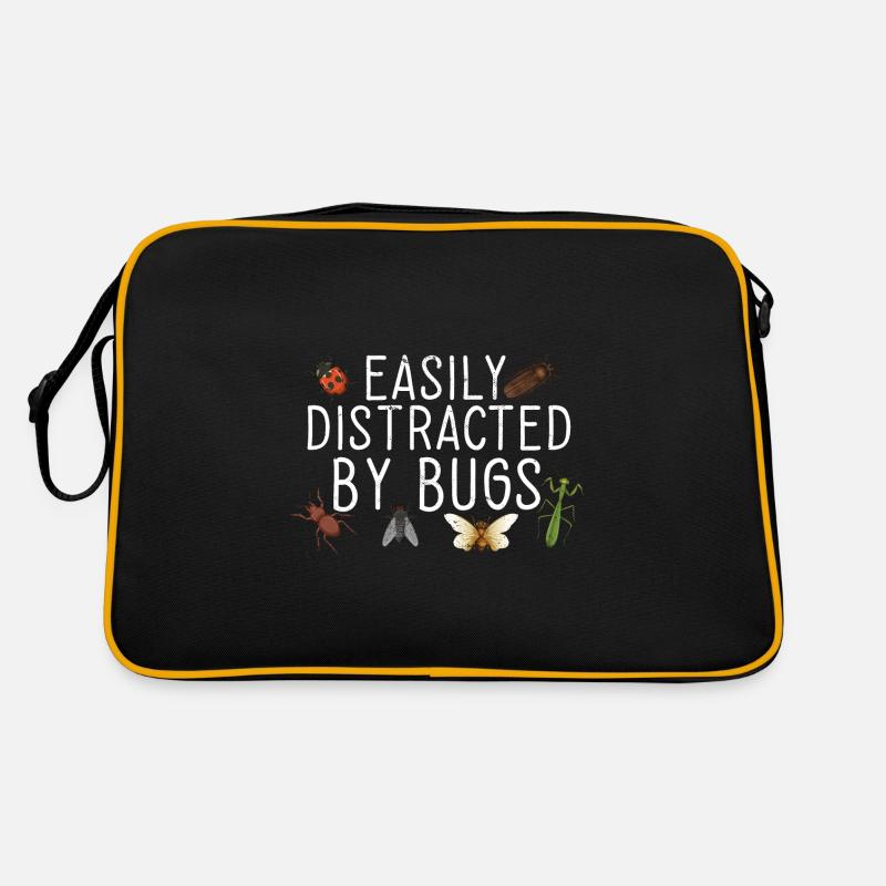 Entomologiste Bug Science facilement distrait par les bugs Sac Retro