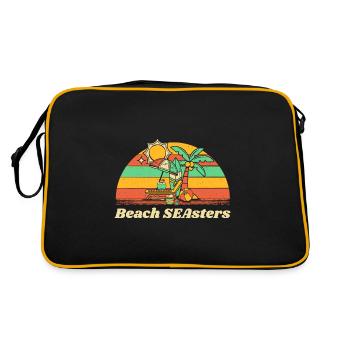 Beach SEAsters Ocean Sister Beach Lover - Sac Retro - noir/or - Dos