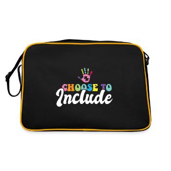 Un enseignant en éducation spécialisée choisit d’inclure SPED - Sac Retro - noir/or - Dos