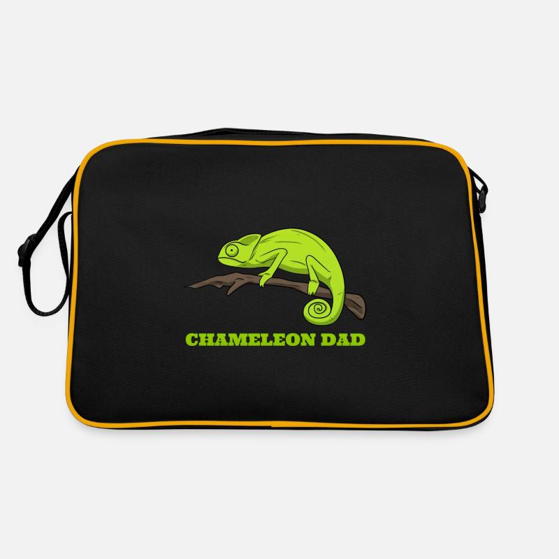 Chameleon Papa Caméléon Papa Biologiste Sac Retro