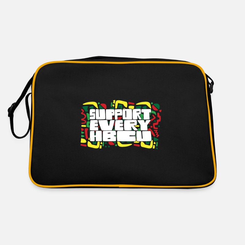 i Support Every HBCU Student Alumni Black Teacher Retro Tasche