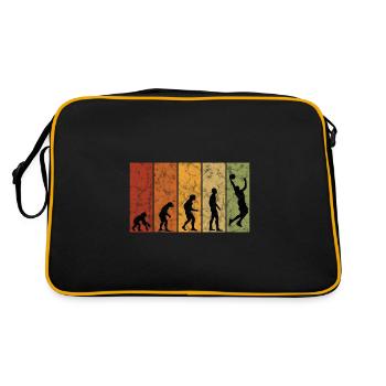 Basket basket basketteur basketteur - Sac Retro - noir/or - Dos